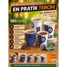 SBStrend Üreticiden 3000 Adet Kalın Gramaj Büyük Boy 7 Oz Karton Bardak