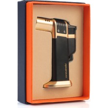 Conquistador Luxury Single Torch Pürmüz Çakmak (Masa Tipi)