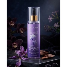 Likolash Midnight Blooms Body Mist Kadın Vücut Spreyi Çiçeksi Meyvemsi Kokulu 200 ml Ferahlatıcı Günlük Kullanım