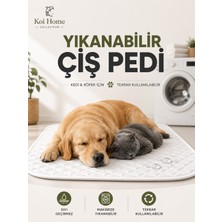 Yıkanabilir Kopitoneli Sıvı Geçirmez Kedi /köpek Çiş Pedi - Pet Training Pad