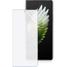 Schitec Tecno Phantom V Fold2 Uyumlu Dış Ekran Nano Şeffaf Hidrojel Ekran Koruyucu