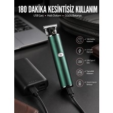 Marsilyan Tıraş Makinesi Saç Sakal Ense Çizim Ayarlanabilir Başlık Yeni Nesil