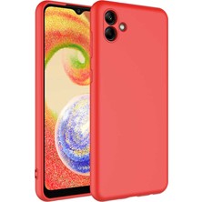 Lucek Cases Galaxy A04 Kılıf Yumuşak Silikon Kamera Korumalı Lansman Lckc