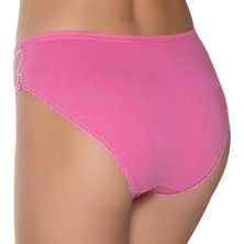 Gümüş 6025 12'li Kadın Likralı Tül Dantel Bikini