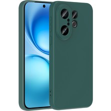 Techaks Vivo X200 Fe Kılıf Yumuşak Silikon Kamera Korumalı Lansman Tchs