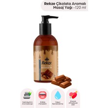 Rekze Yenilebilir Çikolata Aromalı Erotik Vücut Masaj Yağı 120 ml - Isıtıcı ve Rahatlatıcı Masaj Yağı