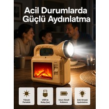 Shoppingfestr Solar Alev Lambası – Kamp, Bahçe ve Dış Mekan Için Tk