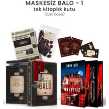 Lisinya Maskesiz Balo 1 – Tek Kitaplık Yan Boyamalı Kutu (Özel Baskı)
