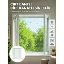 Hexa Pencere ve Balkon Için Çift Kanatlı Sinek Koruma Sinekliği