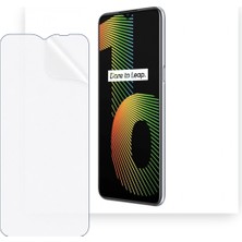 Schitec Realme Narzo 10 Uyumlu Ön Yüzey Nano Şeffaf Hidrojel Ekran Koruyucu