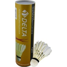 Brf Store Shopletsell Delta Bt 5000 Badminton Topu, Unisex, Beyaz, Tek Beden