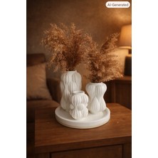 Markerartzi 3'lü Vazo Set
