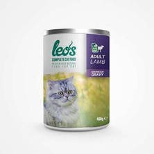 Bezos Kuzu Parça Etli Soslu Yetişkin Kedi Konservesi 6 Adet 400 gr