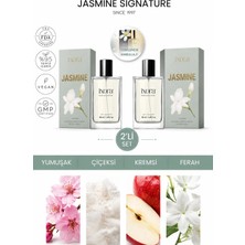 İxora Yasemin Kokulu Kadın Parfümü - Jasmine Edp 2'li Set - Çiçeksi Parfüm