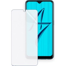 Schitec Oppo Ax7 Uyumlu Ön Yüzey Nano Şeffaf Hidrojel Ekran Koruyucu