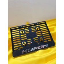 Smart Garage Motorbisiklet Kupon Plakalık Kabartmalı Krom Yazı 1 Adet  Motor Plakası Ile Uyumludur.