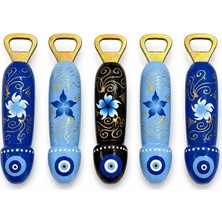 Marsilyan Ahşap Peenis Tasarımlı Şişe Açacağı 5'li Set NO:1011