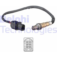 Delphi Delphı ES21067-12B1 - Oksıjen Sensoru Bmw E87 F20 F21 E90 E91 E9