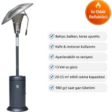 Aygaz Isı Odağı X13 Lpg'li Dış Mekan Isıtıcı Mavi