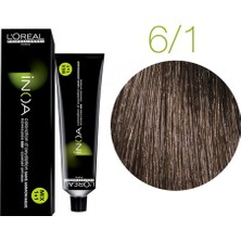 L'Oréal Professionnel İnoa Amonyaksız Saç Boyası No: 6.1 60Ml.