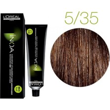 L'Oréal Professionnel İnoa Amonyaksız Saç Boyası No: 5.35 60 ml Canlı Renkler ve Saç Bakım Etkisi