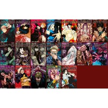 Gerekli Şeyler Yayıncılık Jujutsu Kaisen 0-18. Ciltler Şömizli Türkçe Manga Seti
