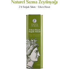 Oliva Malia Yeni Sezon Natürel Sızma Zeytinyağı 2000 ml / Erken Hasat – Soğuk Sıkım