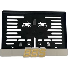 Smart Garage Bbs Motor Plakalık 1.kalite Kabartmalı Plakalık