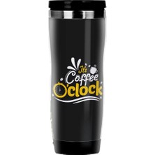 Starseven Bk Gift Coffee Tasarımlı Çelik Termos Bardak