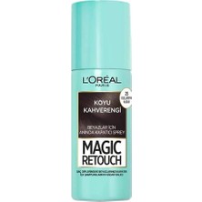 Brf Store Shopletsell L'oréal Paris Magic Retouch Beyaz Dipleri Kapatıcı Sprey - Koyu Kahverengi (75 Ml)