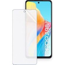Schitec Oppo A98 5g Uyumlu Ön Yüzey Nano Şeffaf Hidrojel Ekran Koruyucu