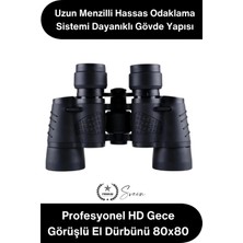 Svein #dürbün Profesyonel Hd Gece Görüşlü El Dürbünü 80X80 Uzun Menzilli Avcılık Kamp Doğa Kuş Gözlem Teleskop Yüksek Büyütme Güçlü Optik Seyahat Balıkçılık Konser Spor Etkinlikleri Için