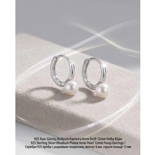 Begonia Accessories 925 Ayar Gümüş Rodyum Kaplama Zirkon Taşlı Minimal Halka ve Çivi Küpe Kadın Lüks Tasarım Şık Günlük Kullanım Gümüş Küpe ÇEŞITLERI-287-7