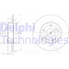 Delphi Delphı BG3840 - Fren Dıskı On Mercedes A-Class W169 04 12