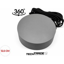 Tech Trade Ürün Çekimi Için 360° Dönen Stand Elektrikli 12.5cm Çapında