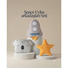 Joyful Kids Space Uyku Arkadaşları Seti — Roket, Koala ve Yıldız