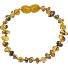 Inure Jewelry Bebek Damla Kehribar Bileklik