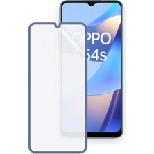 Schitec Oppo A54S Uyumlu Ön Yüzey Nano Şeffaf Hidrojel Ekran Koruyucu