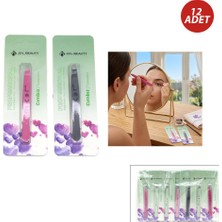TeknoKapsül 12 Adet Love Cimbiz Renkli̇ (5643)