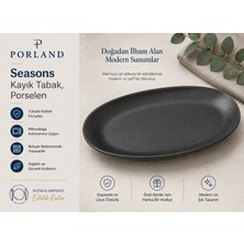 Porland Seasons Kayık Tabak, Porselen