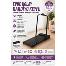 Relax Ekranlı Uzaktan Kumandalı Portatif Bluetoothlu Yürüme ve Koşu Bandı RL-895