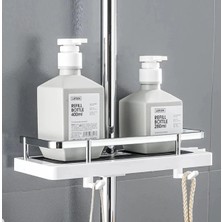 TeknoKapsül Banyo Duş Rafı Şampuanlık Sabunluk Organizer