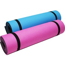 TeknoKapsül 8mm Plates Yoga Mat Mi̇nderi̇ 55X170CM (5643)