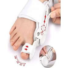 TeknoKapsül Ayarlanabilir Ayak Baş Parmak Kemik Düzeltici – Halluks Valgus (Bunyon) Aparatı, Gece Gündüz Kullan