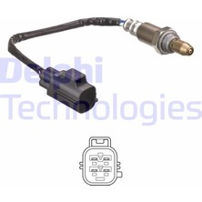 Delphi Delphı ES21290-12B1 - Oksijen Sensörü Volvo S90 Iı V40 Iı V60 Iı