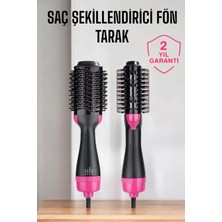 Starseven Fön Tarak Elektriklenmeyi Önleyen Parlaklık Veren Saç Şekillendirici