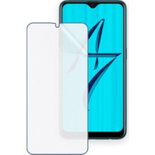 Schitec Oppo A7 Uyumlu Ön Yüzey Nano Şeffaf Hidrojel Ekran Koruyucu