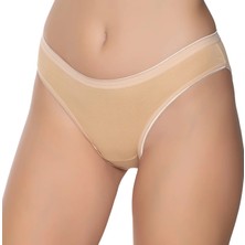 Gümüş 6051 12'li Kadın Likralı Ince Bel Iz Yapmaz Bikini