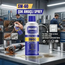 Çok Amaçlı Profesyonel Sprey - 400 ml - Pas Sökücü - Yağlayıcı - Koruyucu Midastech