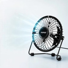 SHC4200 Masaüstü Mini USB Fan - Metal Gövdeli - Ultra Sessiz